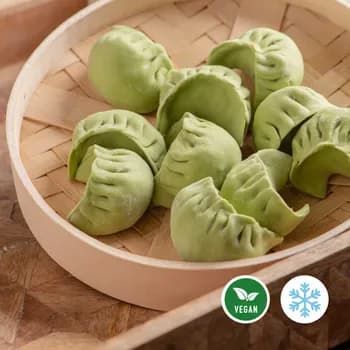 Dumplings de vegetal congelados